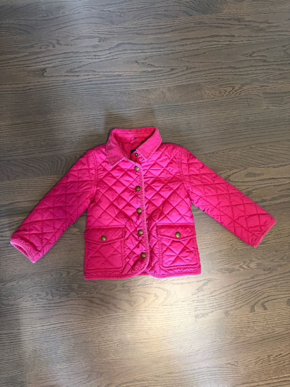 Polo by Ralph Lauren Quilted Hot Pink Puffer Jacket